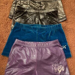 gymnastics shorts bundle! INCLUDING NASTIA GK SPECIAL EDITION